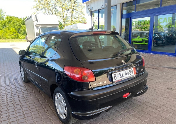 Peugeot 206 cena 7999 przebieg: 199500, rok produkcji 2008 z Grodzisk Wielkopolski małe 301